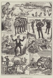 Trabajadores de Wimbledon de Harry Furniss